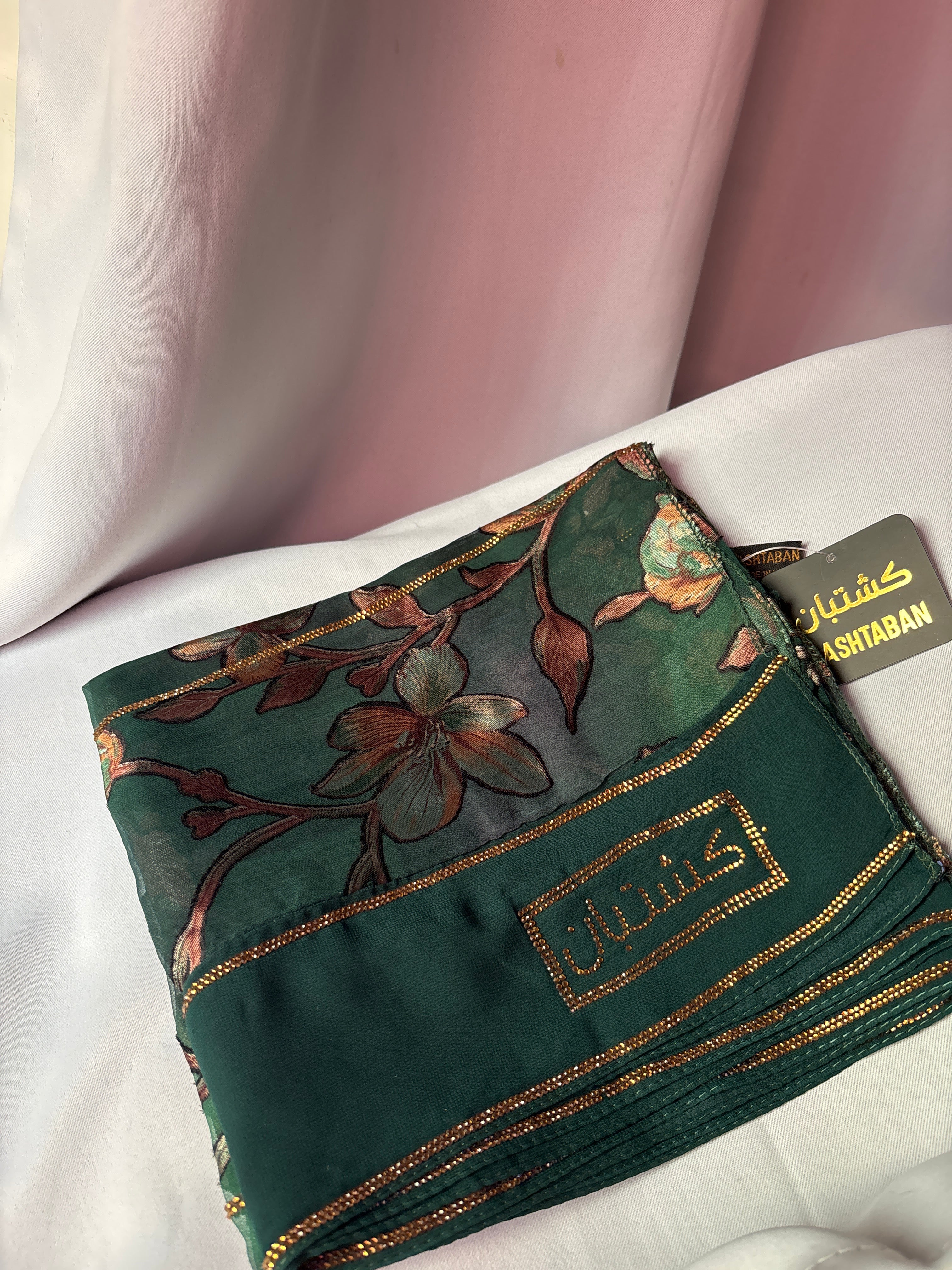 Emirati Luxe Floral Hijab