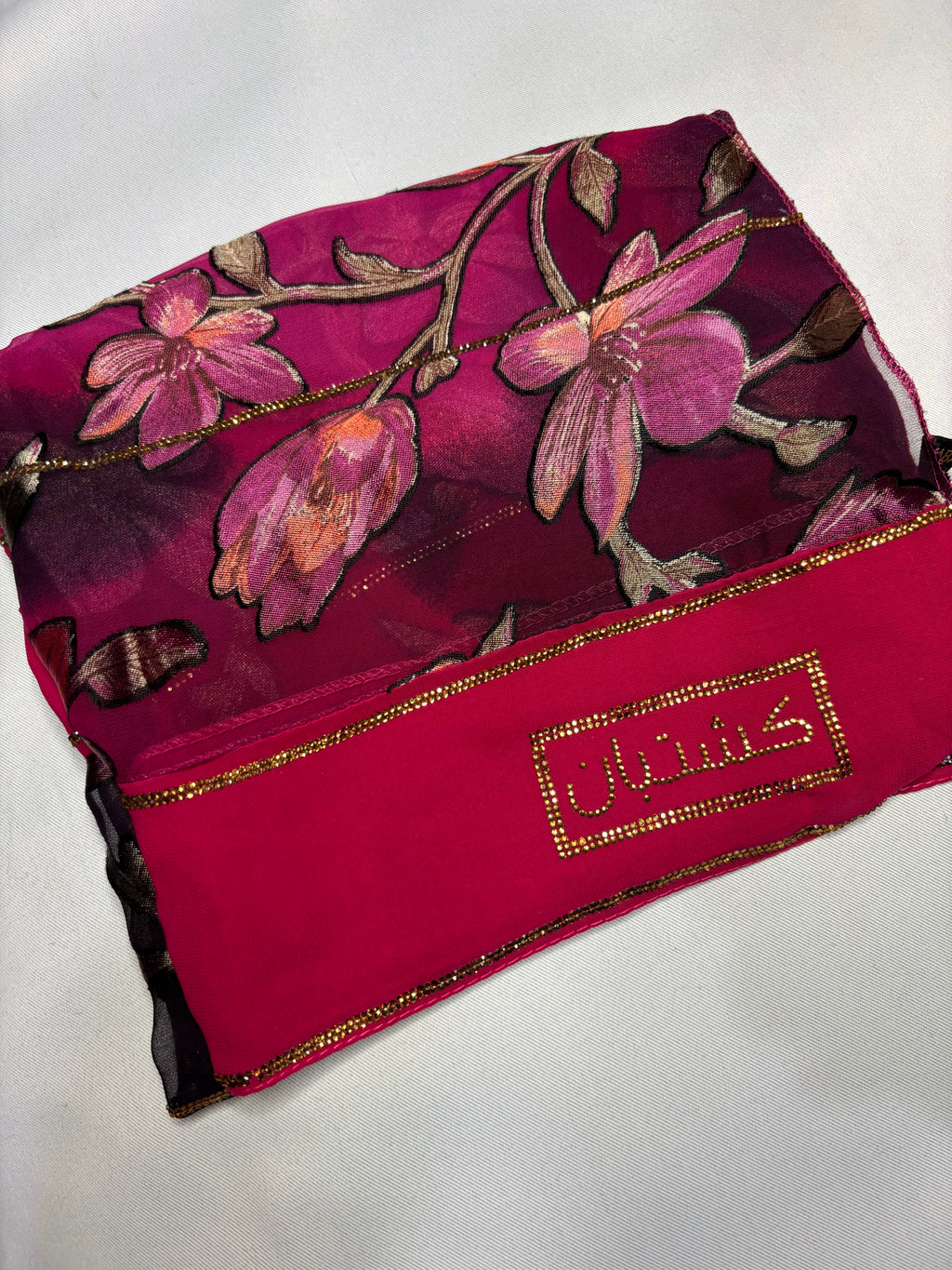 Emirati Luxe Floral Hijab