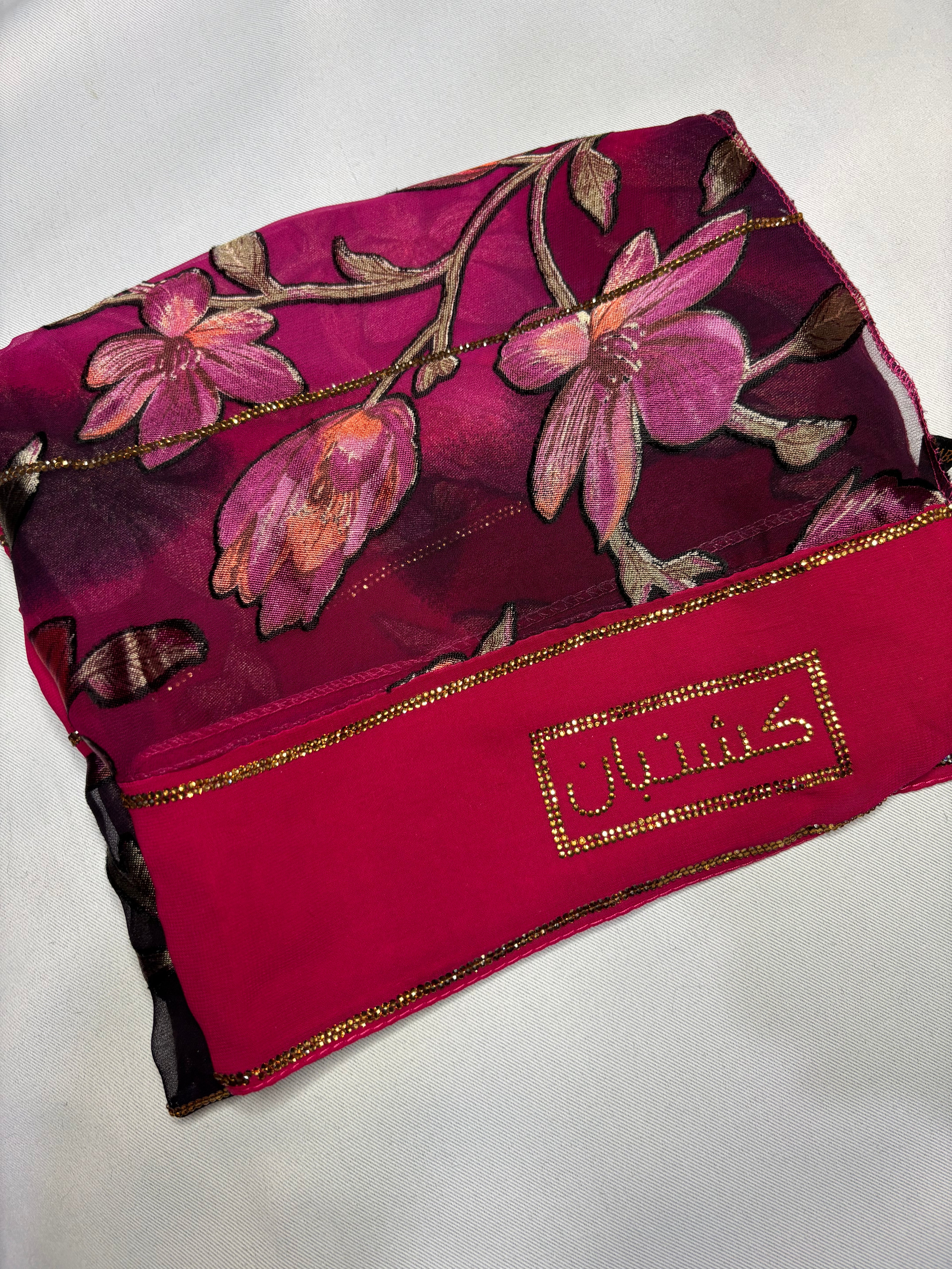 Emirati Luxe Floral Hijab