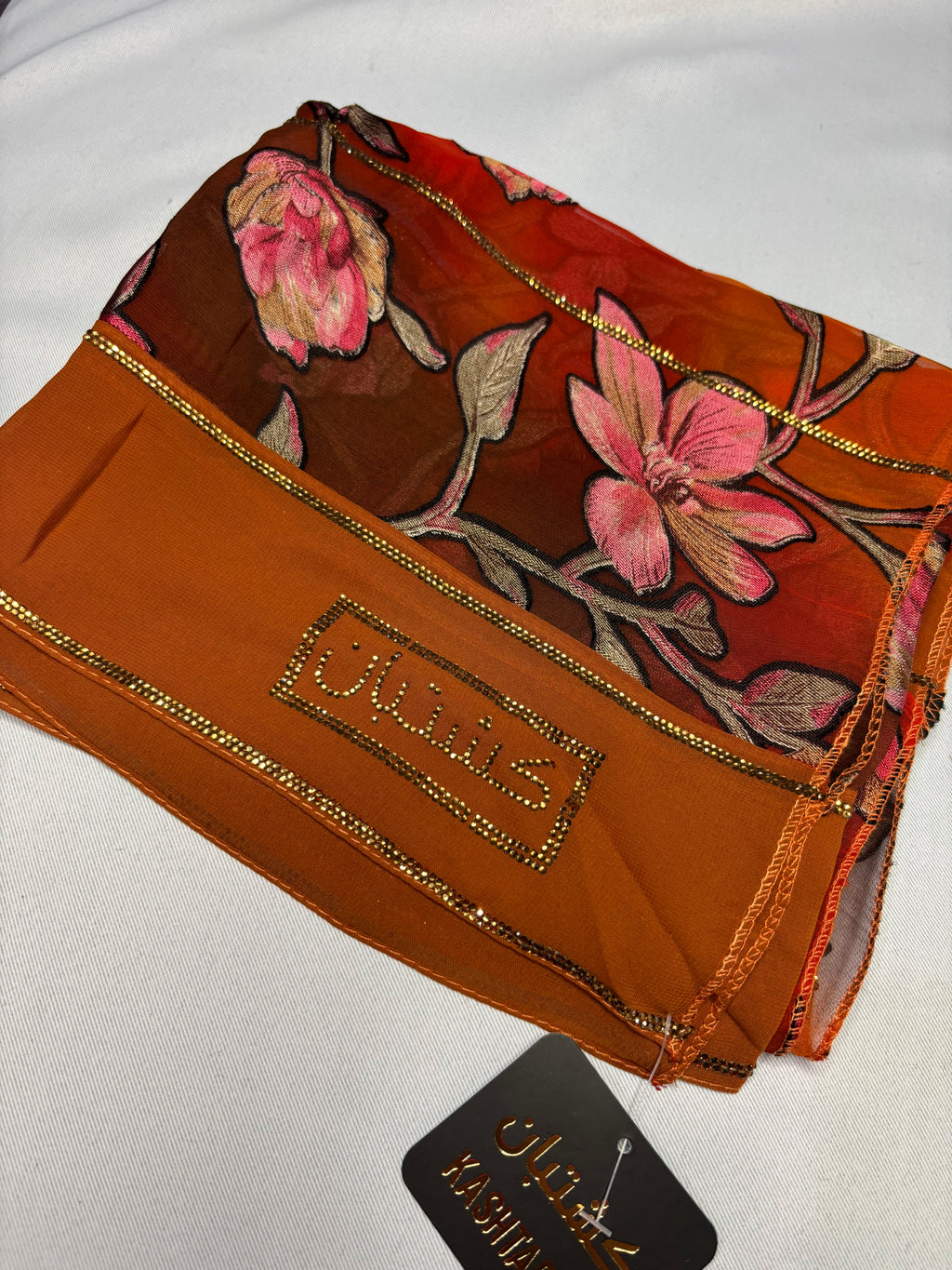 Emirati Luxe Floral Hijab