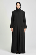 Abaya bordada en pedrería