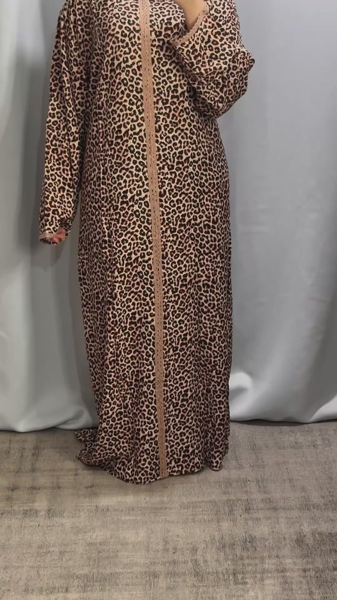 Jalabia – Estampado Leopardo